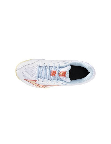 Chaussures Indoor Mizuno Thunder Blade Z Femme Blanc/Corail