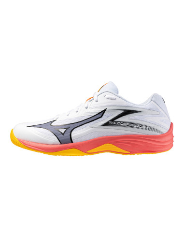 Chaussures Indoor Mizuno Thunder Blade Z Unisex Blanc/Corail