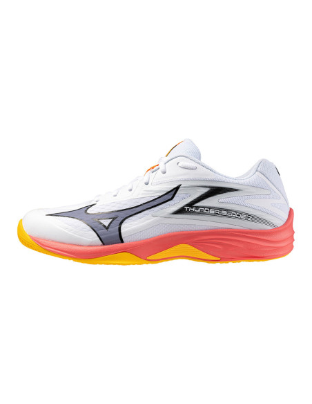 Chaussures Indoor Mizuno Thunder Blade Z Unisex Blanc/Corail