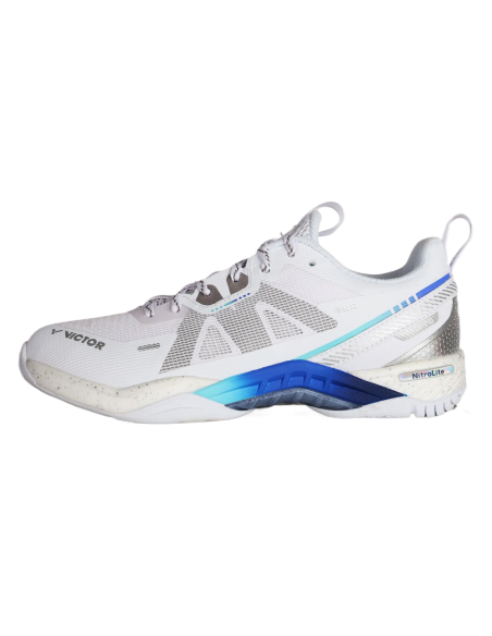 Chaussures Victor Homme Indoor S82 III NitroLite AF Blanc