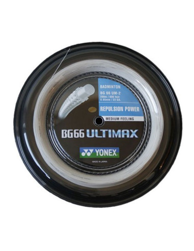 Cordage de badminton Yonex BG66 Ultimax (200M)