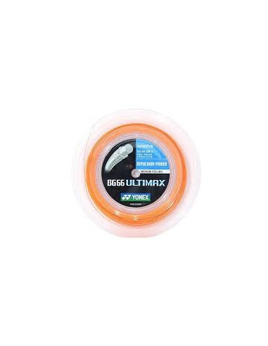 Cordage de badminton Yonex BG66 Ultimax (200M)