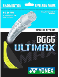 Yonex BG66 Ultimax Badminton String Set 