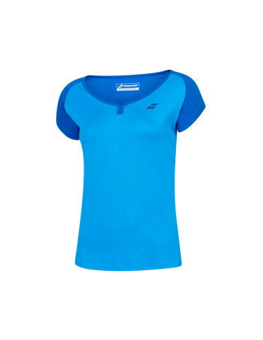 Polo Babolat Play Cap Sleeve Dame til tennisspil 