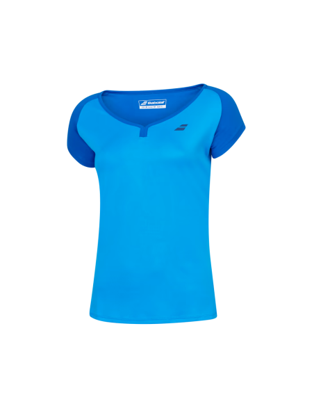 Polo Babolat Play Cap Sleeve Dame til tennisspil 