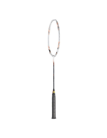 Raquette de Badminton Apacs Fly Weight 73 Blanc/Orange  (non cordée) 7U