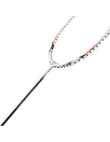 Raquette de Badminton Apacs Fly Weight 73 Blanc/Orange  (non cordée) 7U