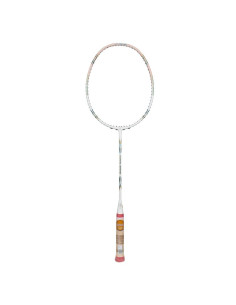 Badmintonracket APACS Hyper Speed White/Light Peach (mat) 