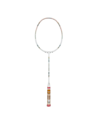 Badmintonschläger APACS Hyper Speed White/Light Peach (mat) 