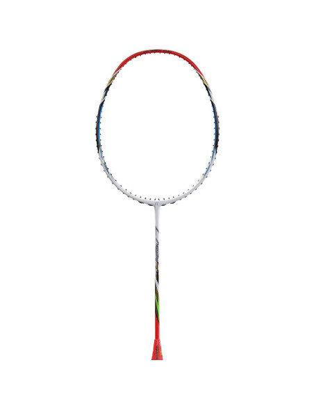 Raquette de Badminton Apacs Virtuoso Light Blanc/Rouge (non cordée) 5U