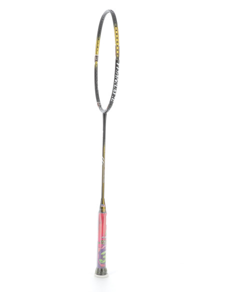 Raquette de Badminton Flex Power Ti Titanium 5U Noir/Doré