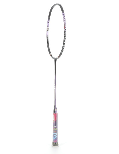 Raquette de Badminton Flex Power Ti Titanium 5U Noir/Violet