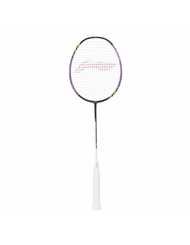 Raquette de Badminton Li-Ning Halbertec 1000 4U  (Cordée) Noir/Mauve