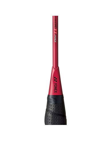 Yonex Arcsaber 11 Pro 4U5 - Vue profil complet raquette badminton rouge et noir