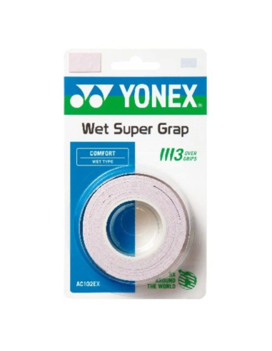 Surgrip Yonex AC 102 Mist Pink (Pack de 3)