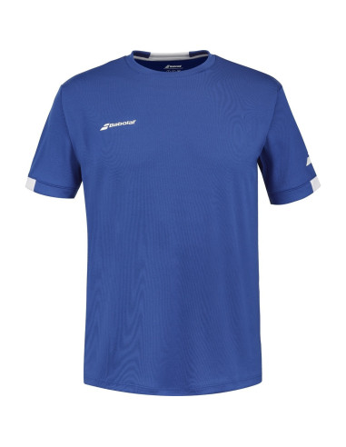 Tee-Shirt Babolat Play Crew Homme Bleu 