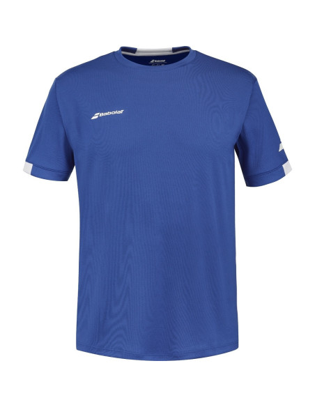 Tee-Shirt Babolat Play Crew Homme Bleu 