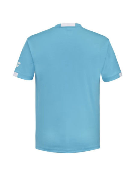 Tee-Shirt Babolat Play Crew Homme Cyan 