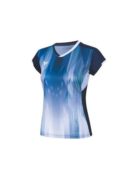 Tee-shirt Victor T-61002TD F Femme Bleu