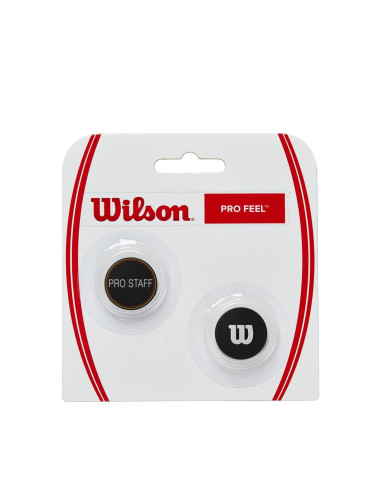 Anti-Vibrationsdämpfer Wilson Pro Staff Pro Feel Pack De 2 (Schwarz) 