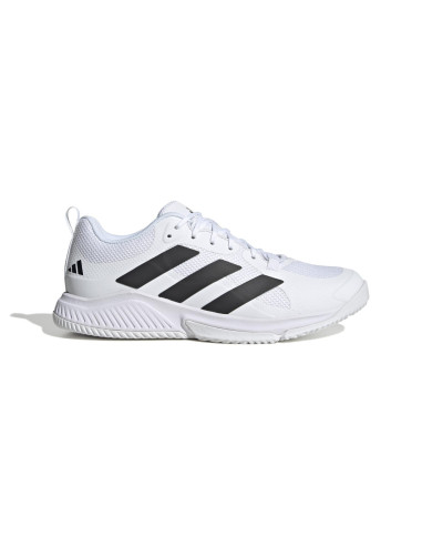 Chaussures Indoor Adidas Court Team 2.0M Junior Blanc 