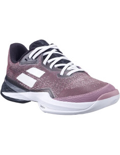 Chaussures Tennis Babolat Femme Jet Mach All Court Rose/Noir