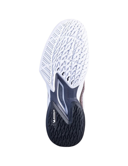 Chaussures Tennis Babolat Femme Jet Mach All Court Rose/Noir