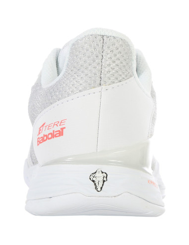 Chaussures Tennis Babolat Femme Jet Tere All Court Blanc/corail