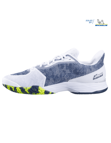 Chaussures Tennis Babolat Homme Jet Tere All Court blanc/bleu