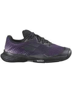 Chaussures Tennis Babolat Junior Jet Match 3 All Court Noir