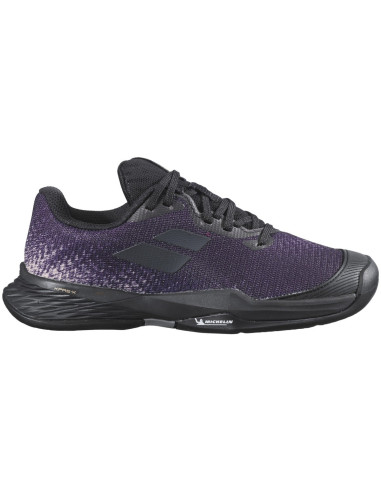 Chaussures Tennis Babolat Junior Jet Match 3 All Court Noir