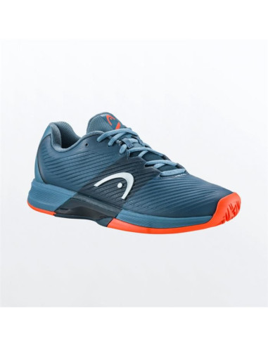 Chaussures Tennis Head Junior Revolt Pro 4.0 Bleu Orange 2022