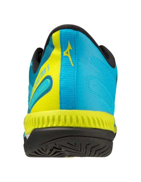 Chaussures Tennis Mizuno Wave Exceed tour 5 Men All Court Bleu