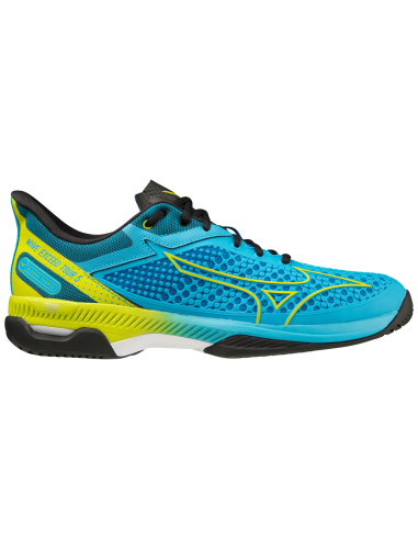 Mizuno Wave Exceed Tour 5 Men All Court Blue Tennis Shoes 