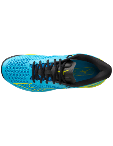 Mizuno Wave Exceed Tour 5 Men All Court Blue Tennis Shoes 
