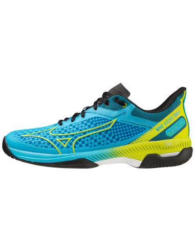 Mizuno Wave Exceed Tour 5 Men All Court Blue Tennis Shoes 