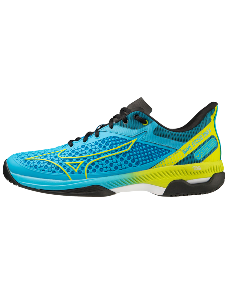 Zapatillas de Tenis Mizuno Wave Exceed Tour 5 Hombre All Court Azul 