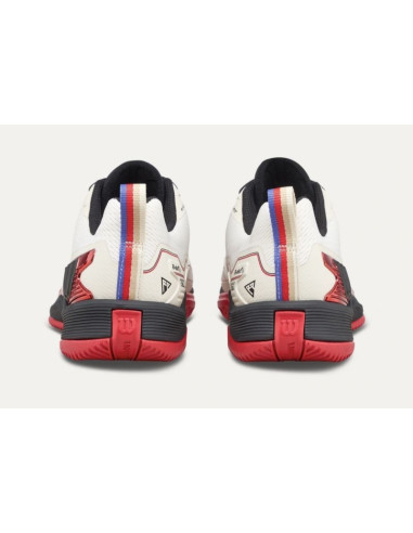 Chaussures Wilson Rush Pro 4.5 USO Homme (Blanc) 