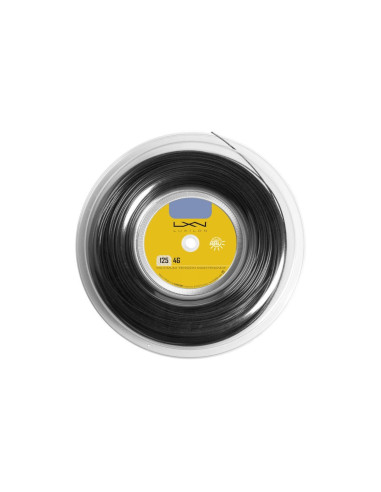 Luxilon 4G Black 125 Tennisbesnaring (spoel van 200m) 