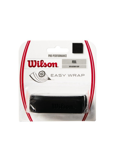 Wilson Pro Performance Griff (Schwarz) für verbesserten Halt und Kontrolle 