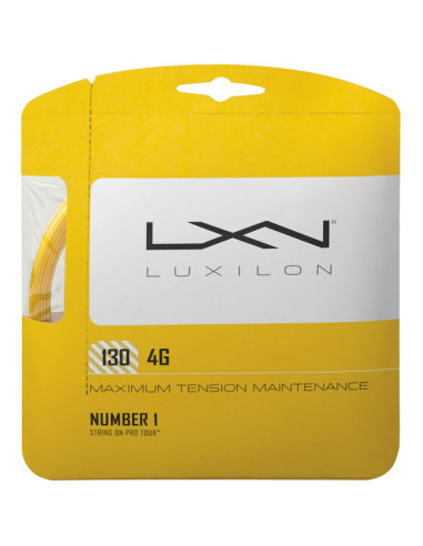 Luxilon 4G 130 Tennissnor (12,2 m) - Højtydende tennissnor 