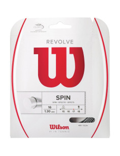 Wilson Revolve 16 1.30 mm (12.2 m) Zwart Tennissnaar Set 