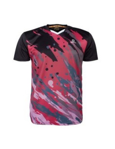 T-shirt Apacs RN1000 Unisex (Noir/Rouge)