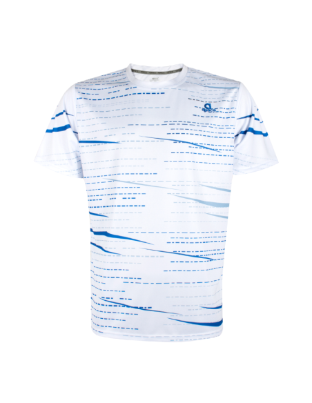 Apacs RN10129-AT Unisex T-shirt (White) - Optimal for Sports 