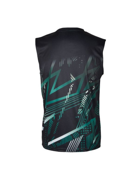 Camiseta Sin Mangas Apacs SL 22209-AT Unisex (Negro/Verde) 