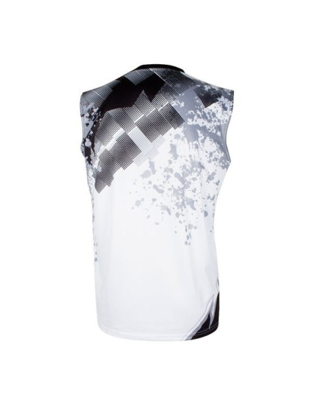 Ærmeløs Apacs SL 22210-AT Herre T-shirt (Hvid) 