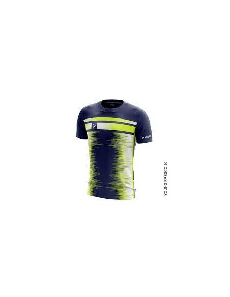 T-shirt Young Fresco 10 Crew Neck (Zwart) 