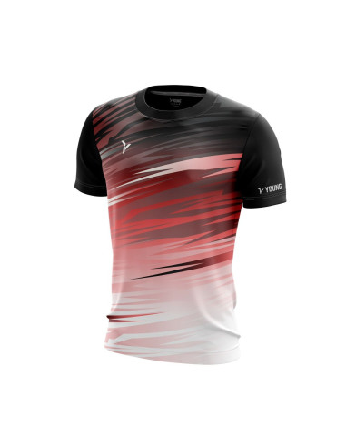 Young Fresco 11 Crew Neck T-shirt (Red) - Stylish Comfort 