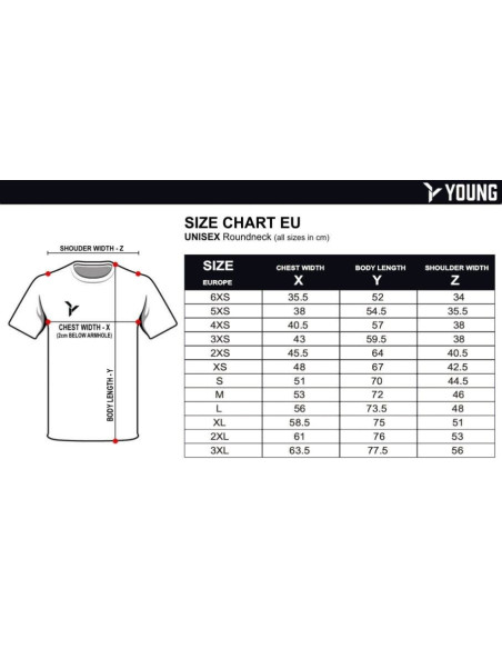 T-shirt Young Fresco 5 crew neck (white)