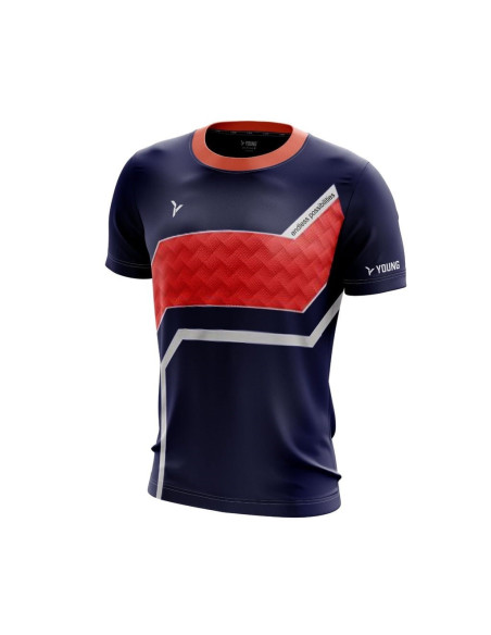 T-shirt Young Fresco 9 Ronde Hals Unisex (Navy) 
